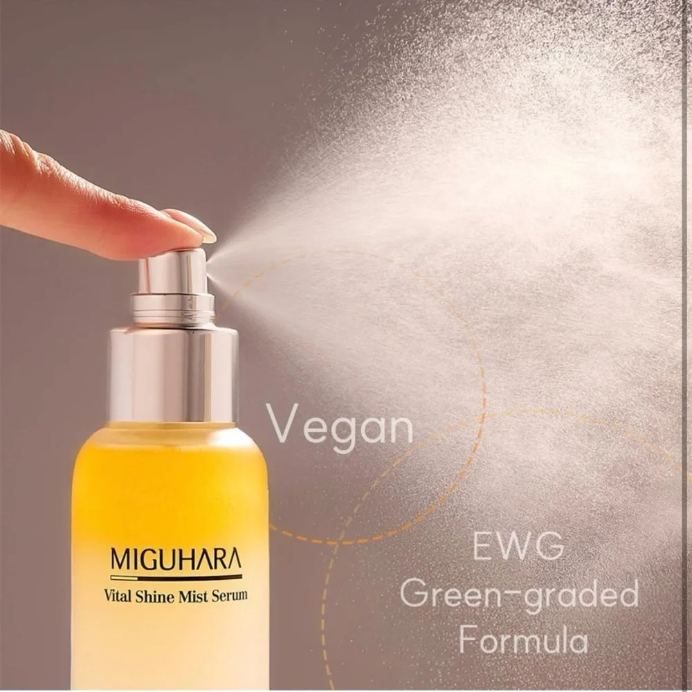 Vital Shine Mist Serum‎ 100ml (3.38 fl oz.) Hydrating Korean Skincare MIGUHARA